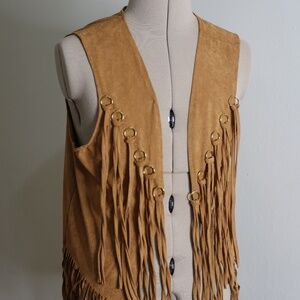 Festival Cowbody Camel Vest
